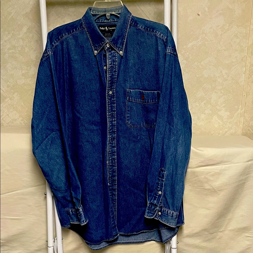 Ralph Lauren Light Blue Denim Shirt